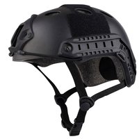 Casque léger FAST PJ Tactical ABS réglable avec système de suspension OPS pour Paintball