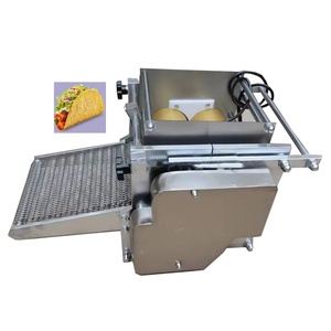 Machine à fabriquer des tortillas de maïs commerciales entièrement automatique en acier inoxydable 304, à moteur, avec épaisseur réglable, 30 pièces/min - Product Image 4