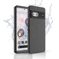 Coque de téléphone de luxe à couverture complète avec protecteur d'écran étanche et antichoc pour Google Pixel 7 Pro