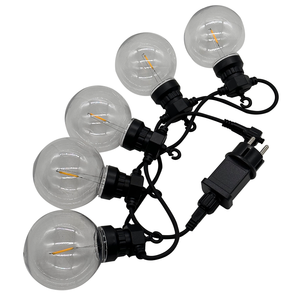 Willow putih hangat serat anggur kaca 100ft Led konstruksi lampu tali peri Led Usb 50 Meter Rgb Ww kawat hijau - Product Image 2