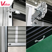 Mini Almacenes Modulares Prefabricados de Acero Galvanizado, Unidades de Almacenamiento Interconectables para Interiores