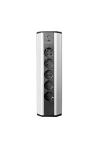 Prise d'angle en plastique pour table, 250V 16A, 3 prises avec ports USB-A et USB-C, indice IP20, câble de 1,5m/1,8m, cuisine