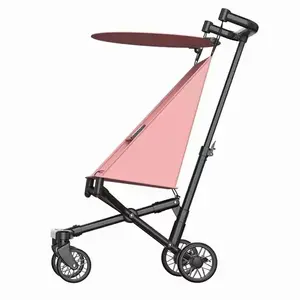 2023 Factory Direct Atacado Alta Paisagem Peso leve Carrinho pequeno 360 Rotação Baby Stroller Bom Baby Pram