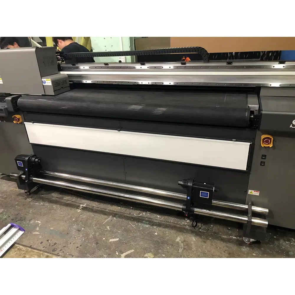 Широкоформатная цифровая струйная машина 1,8 м UV I3200 Гибридный ленточный текстильный принтер