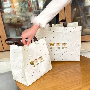 Bolsos de tela no tejida personalizados al por mayor para artículos diversos y ropa, bolsos exquisitos - Product Image 2