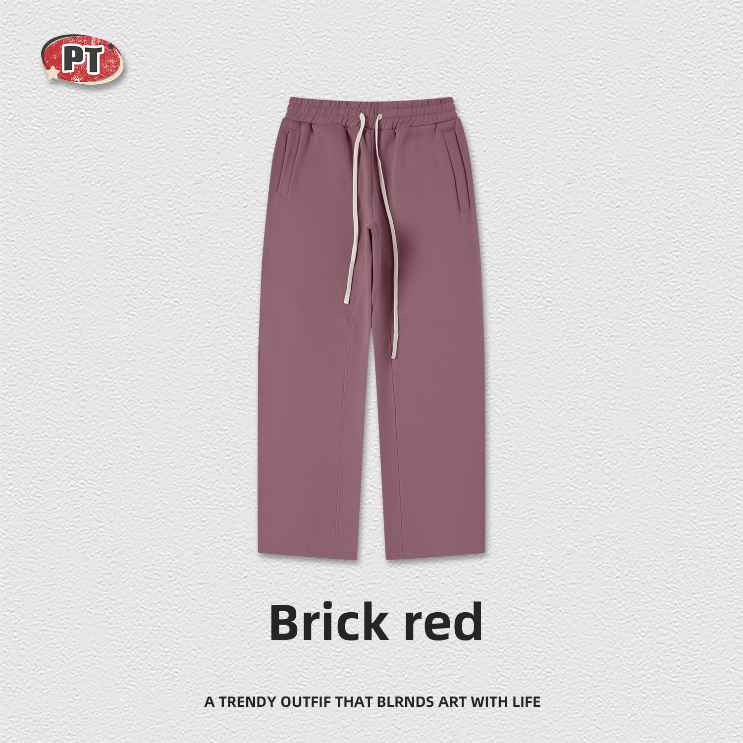 Brick red