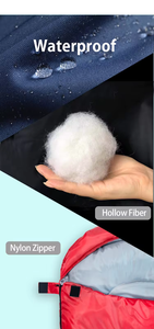 Sac de couchage imperméable pliable pas cher et facile à utiliser pour le camping d'hiver pour adultes - Product Image 4