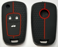 Funda Protectora de Silicona para Llave Remota de Chevrolet Camaro, Malibu, Sail, Orlando, Compatible con Llaves de Bloqueo y Desbloqueo, Venta al Por Mayor