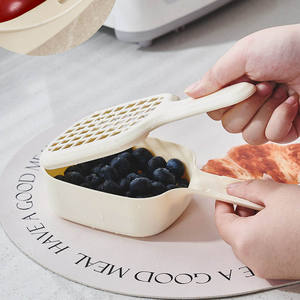 Mini panier de nettoyage de fruits portable pour la maison avec passoire <span class=keywords><strong>2</strong></span> en 1 Panier de vidange avec <span class=keywords><strong>évier</strong></span> de cuisine pour le lavage - Product Image 3