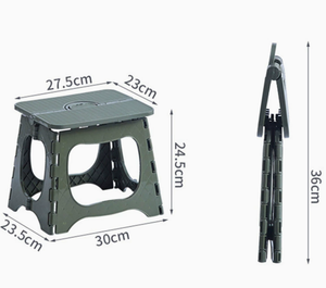 Lightweight Folding Table and Stool Set for Outdoor Activities, Easy to <strong>Transport</strong>, Perfect for Camping, Hiking, and Beach Days - Product Image 2
