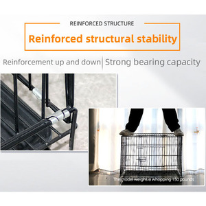 Cage pour chien Petit chien Cage pour <span class=keywords><strong>chat</strong></span> avec toilettes Ménage intérieur animal de compagnie Chien moyen <span class=keywords><strong>chat</strong></span> Villa <span class=keywords><strong>maison</strong></span> - Product Image 4