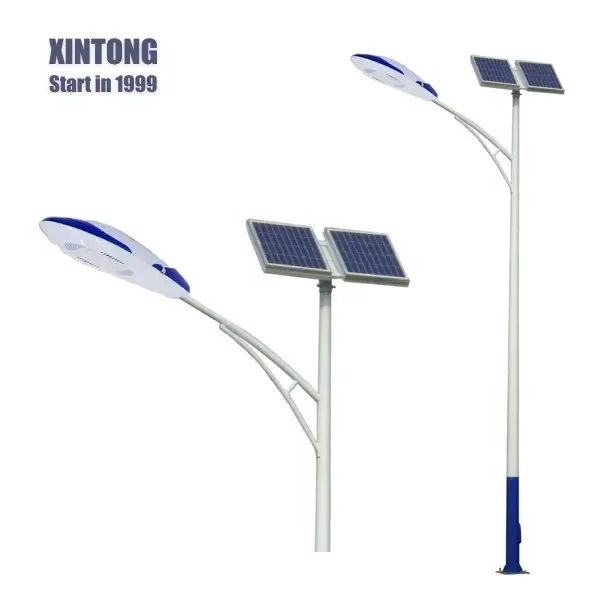 Xingtong luz solar de rua 3 em 1, lâmpada led de rua 110w/12w, luz milho e40