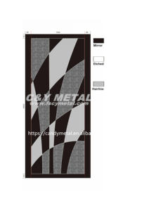 Cabina de ascensor de acero inoxidable de lujo con acabado de grano de madera para residencias de alta gama - Product Image 5