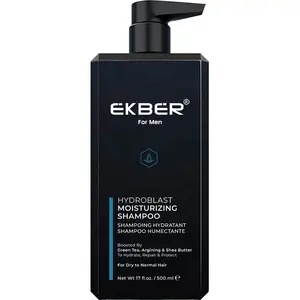 Hidratante de cuidados com o cabelo para homens, shampoo para limpar profunda e limpar o cabelo, para cuidados com o cabelo seco ou danificado
