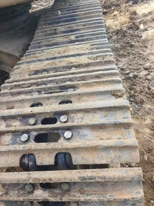 Excavatrice sur chenilles 22,5 tonnes Hyundai 225 d'occasion en stock, engrenages et pompe inclus, testée et inspectée - Product Image 4