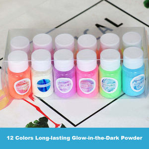 20g/Dose 15 Farben Titan Nachleuchtpigment Phosphoreszierendes Leuchtpulver Lumineszierendes Pigmentpulver für Epoxidharz Nagelkunst - Product Image 3
