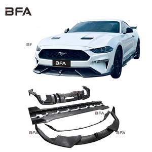 Juego de Alerones de Fibra de Carbono Estilo Laridas, Duradero y Ligero, Kit de Mejora Exterior para Ford Mustang 2018-2023 - Product Image 6