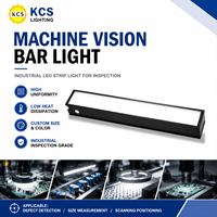 Barres lumineuses LED industrielles à vision artificielle de 22 mm de largeur, blanches, toutes tailles en stock, source d'éclairage linéaire