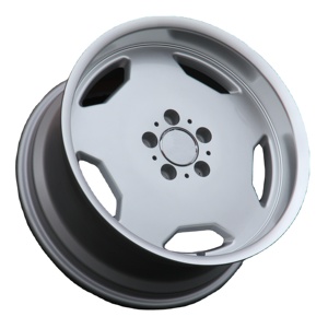 KW ล้อหล่อคลาสสิก5x112ล้อ17 <span class=keywords><strong>18</strong></span>นิ้วขอบล้ออัลลอยสีเงินล้อรถโดยสารสำหรับรถ <span class=keywords><strong>Mercedes</strong></span> W123 <span class=keywords><strong>W124</strong></span> W126 W202 W203 W126 W204 - Product Image 1