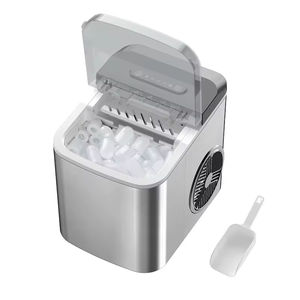 Máquina de hielo eléctrica portátil de alta calidad, ajustable, para encimera, con forma adaptable, adecuada para uso doméstico y de oficina. - Product Image 1