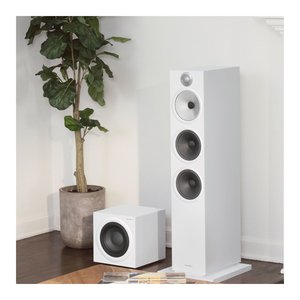 Subwoofer Bowers & Wilkins Asw608 blanc 20 cm 200W RMS filaire 33k ohms réponse en fréquence 23-140 Hz - Product Image 3