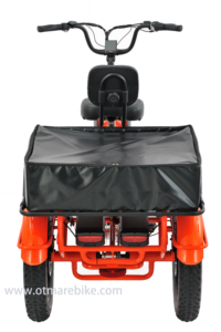 Vente en gros vélo électrique tricycle gras à trois roues tekerlekli elektrikli vélo électrique à 3 roues Bafang vélo cargo électrique à moteur central - Product Image 6