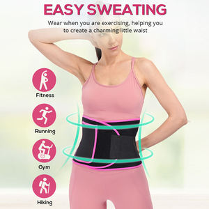 Faja Deportiva Ajustable de Alta Calidad para Moldear el Cuerpo Postparto, con Doble Cinturón y Cierre, Venta al Por Mayor de Fábrica - Product Image 4