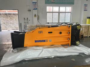 SOOSAN SB151 Excavator <b>Rock</b> Breaker 175mm Hydraulic Concrete <b>Hammer</b> Fits SANY CAT Komatsu 40T-50T Large Attachment - Product Image 3