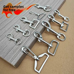 Accessoires de maroquinerie en métal électroplaqué en stock du fabricant : Boucles pour chiens en alliage de zinc, crochets, boucles pour animaux de compagnie, crochets de pêche - Product Image 2