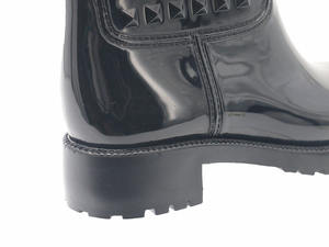 <span class=keywords><strong>Botas</strong></span> <span class=keywords><strong>de</strong></span> Lluvia para Mujer YL429, Negras, a Media Pantorrilla, Resistentes al <span class=keywords><strong>Agua</strong></span>, <span class=keywords><strong>de</strong></span> PVC, para Exteriores, Venta al Por Mayor - Product Image 5