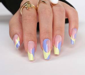 Senboma-<span class=keywords><strong>uñas</strong></span> postizas acrílicas para salón de belleza, Gel suave de lujo, bailarina, Productos Profesionales - Product Image 3