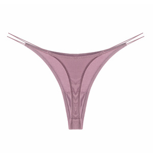 Sous-vêtements féminins personnalisés Lulu, nouvelle conception, confortables, culottes pour filles, culottes T-back - Product Image 5