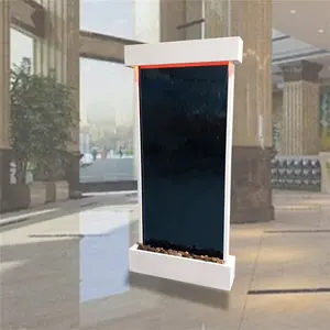 Op Maat Gemaakte Outdoor & Indoor Waterval Feature Screen Waterfontein