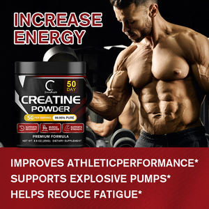 250g 100% pura creatina monoidrato promuove la crescita muscolare creatina in polvere nutrizione sportiva per l'uomo - Product Image 3