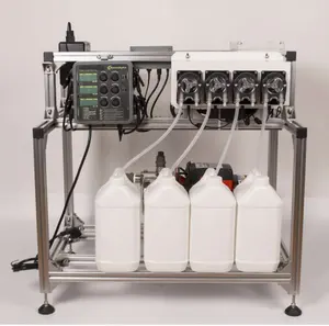 Sistema automático de controlador de nutriente ce, sistema de cultivo hidropônico interno
