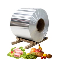 Papier d'aluminium flexible extra large de qualité alimentaire 8011 12mic 15mic pour aliments congelés, chicha, feuille de 30mic