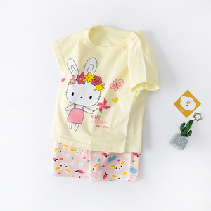 Ensemble de vêtements pour bébés et tout-petits 100% coton 0-6 ans, hauts et pantalons, 2 pièces, vêtements mignons pour filles, ensemble de vêtements d'été pour garçons - Product Image 6
