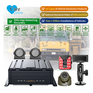 Caméra mobile DVR 4G CareDrive avec surveillance en temps réel et enregistreur vidéo AHD pour véhicule logistique avec algorithme IA - Product Image 1