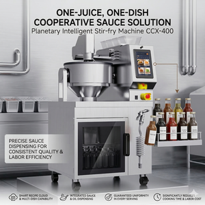 <span class=keywords><strong>Robot</strong></span> de <span class=keywords><strong>cuisine</strong></span> intelligent multifonctionnel AI Chef pour restaurants et cuisines domestiques, prend en charge la cuisson entièrement automatique - Product Image 1