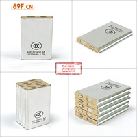 Baterai Lithium Ion 523450AR dengan Casing Aluminium 3.7V, Baterai LiPo Isi Ulang, Paket Baterai Kustom untuk Elektronik
