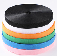Bande auto-adhésive réutilisable populaire de 6 à 10 cm, boucle auto-agrippante double face, 100% nylon, ruban adhésif résistant pour la maison et le bureau