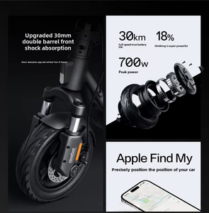 <span class=keywords><strong>Ninebot</strong></span> <span class=keywords><strong>F2</strong></span> Upgrade E-Scooter Max 30 km/h Trottinette électrique tout-terrain à deux roues pour adultes <span class=keywords><strong>Ninebot</strong></span> - Product Image 3