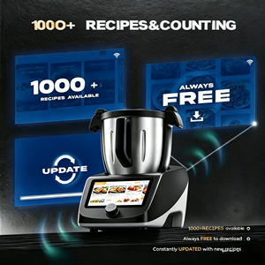 <span class=keywords><strong>Robot</strong></span> de cuisine intelligent 1800W en acier inoxydable 3,5L avec fonction thermostatique contrôlée par application pour smoothies, milkshakes, cuisson vapeur, hachage et mélange - Product Image 5