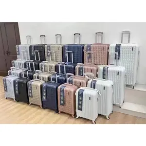 2022 factory hot sale oem odm popular orthers carry on plastic dirtproof abs trolley suitcase travel luggage old bag