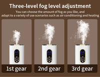 Humidificateur d'air ultrasonique 9L grande capacité, à poser au sol, aromathérapie, faible bruit, pour usage domestique et hôtelier, très vendu