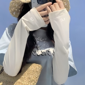 ปลอก<span class=keywords><strong>แขน</strong></span>ผ้าไหมน้ำแข็งป้องกันการถูกยุงกัดการถูกแดดเผาและรอยขีดข่วนจากกิ่งไม้เครื่องมือสำคัญสำหรับงานกลางแจ้งและงานสวน - Product Image 2