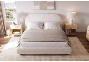 Stilvolle und komfortable <span class=keywords><strong>minimalist</strong></span> ische weiche gepolsterte Betten für Schlafzimmer Apartment Hotel oder Villa Suite - Product Image 6