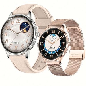นาฬิกาสมาร์ทวอทช์สำหรับผู้หญิง HK38 Lady Smartwatch 2026 หน้าจอ AMOLED ขนาด 1.19 นิ้ว พร้อมฟังก์ชั่นโทรออกผ่านบลูทูธ วัดอัตราการเต้นของหัวใจ และติดตามการนอนหลับ - Product Image 1