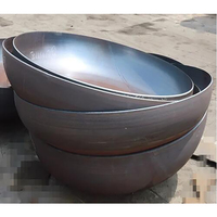 Tête de réservoir de propane à huile à pression elliptique en acier Asme Torispherical Semi 2 1