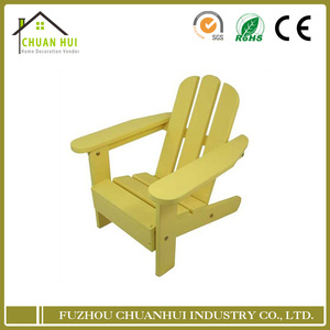 Silla Adirondack para Niños Pequeños, Madera de Abeto Maciza, Silla de Patio para Niños, Bordes Lisos, Ligera, Segura para los Más Pequeños - Product Image 1